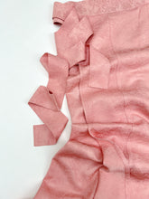 画像をギャラリービューアに読み込む, 織り出し模鴇色草木染無地【長丈シュッケニ・丈91㎝】