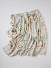 画像をギャラリービューアに読み込む, 麻地紋尽くしに暈し花模様【ギャザータイプ】