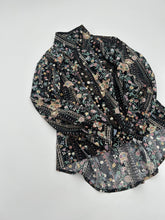 画像をギャラリービューアに読み込む, 金彩縁桔梗古典柄模様