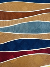 画像をギャラリービューアに読み込む, 幾何学菱地紋に横段模様【M】