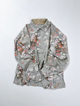 画像をギャラリービューアに読み込む, 紗綾型地紋にのり散らしに御所車模様【S】