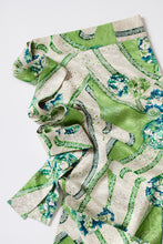 画像をギャラリービューアに読み込む, 墨流し地紋に吉祥花丸模様【シュッケニ】