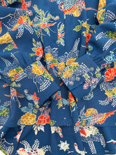 画像をギャラリービューアに読み込む, 鳳凰に草花型染模様