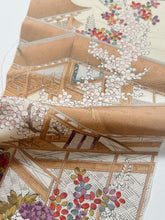 画像をギャラリービューアに読み込む, 家屋菊菖蒲楓流水風景模様【M】