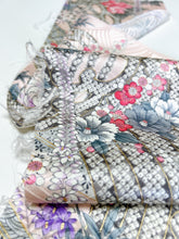 画像をギャラリービューアに読み込む, 波地紋牡丹絵模様【ティアード】