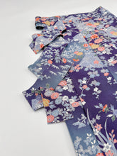 画像をギャラリービューアに読み込む, 縮緬地に四季の草花模様【長丈シュッケニ】