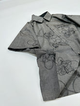画像をギャラリービューアに読み込む, 新型・9マルキ花文箱模様大島紬【L】