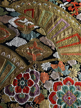 画像をギャラリービューアに読み込む, 唐織正倉院鳳凰・源氏車模様【あずま型 中】上物