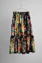 画像をギャラリービューアに読み込む, 四季の草花に花車模様【ティアード】