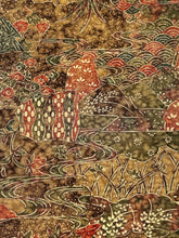 画像をギャラリービューアに読み込む, 新型・手染め町屋風景模様【S】