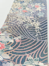 画像をギャラリービューアに読み込む, 金彩銀彩箔の花尽くし模様【S】