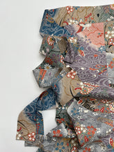 画像をギャラリービューアに読み込む, 膨れ織地に扇模様【シュッケニ】