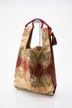 画像をギャラリービューアに読み込む, 立涌花模様萬葉染【ケニショ・大】