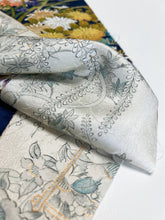 画像をギャラリービューアに読み込む, 枝葉地紋に四季草花模様【ティアード】