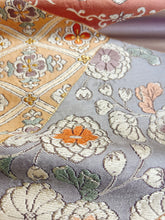 画像をギャラリービューアに読み込む, 裂取唐華紋模様(西陣河村織物)【ケニショ・小】