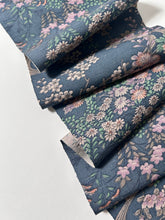 画像をギャラリービューアに読み込む, 流水に草花人物模様・紬【S】