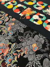 画像をギャラリービューアに読み込む, 斑点地紋に銀糸花模様・小【KBCコラボバッグ】