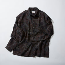 画像をギャラリービューアに読み込む, 切りばめ総更紗幾何模様大島【L】