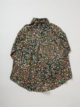 画像をギャラリービューアに読み込む, 芝地紋に唐草花更紗模様金彩縁【ブラウス】