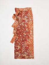 画像をギャラリービューアに読み込む, 橘に扇・籠目模様暈し染め【長丈シュッケニ・丈91㎝】