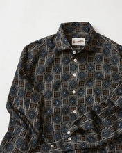 画像をギャラリービューアに読み込む, 5周年・菱四角幾何学模様大島【S】新仕様