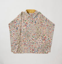 画像をギャラリービューアに読み込む, 斑点地紋に花鳥模様(ビンテージ)【S】