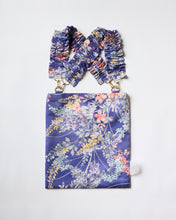 画像をギャラリービューアに読み込む, 総草花模様暈し染め【ギャザートート】①