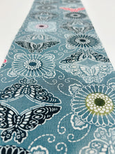 画像をギャラリービューアに読み込む, 縮緬花鳥模様(ビンテージ)【サイドギャザーワンピース】