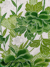 画像をギャラリービューアに読み込む, 亀甲模様に牡丹・金彩青海波模様【ギャザータイプ】(新商品)