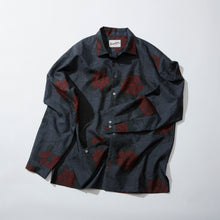 画像をギャラリービューアに読み込む, 5周年・薔薇模様大島【L】