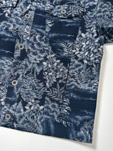 画像をギャラリービューアに読み込む, 風景暈し葉模様紬【ケニジャン】