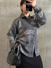 画像をギャラリービューアに読み込む, 縞格子絵に古典江戸小紋【S】