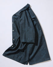 画像をギャラリービューアに読み込む, 抽象草版模様織り出大島紬(5マルキ)【L】