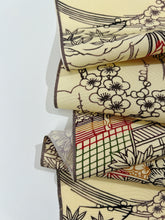 画像をギャラリービューアに読み込む, 新型・家屋に花模様【M】