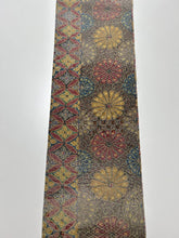 画像をギャラリービューアに読み込む, 蝶に菊・亀甲模様染大島【S】