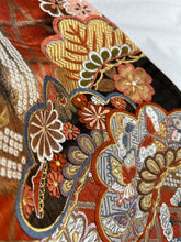 画像をギャラリービューアに読み込む, 松梅蝶に籠目花尽くし模様【あずま型 中】上物