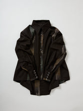 画像をギャラリービューアに読み込む, 飛び絵の大島紬【ブラウス】