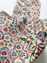 画像をギャラリービューアに読み込む, 斑点地紋に花鳥模様(ビンテージ)【S】