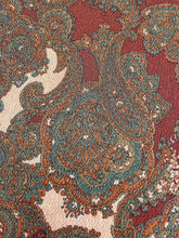 画像をギャラリービューアに読み込む, 鬼しぼ縮緬・ペイズリー更紗模様【サイドギャザーワンピース】