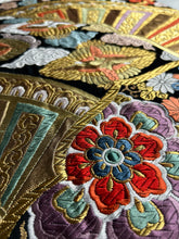 画像をギャラリービューアに読み込む, 唐織正倉院鳳凰・源氏車模様【あずま型 中】上物