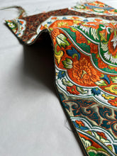画像をギャラリービューアに読み込む, 花・華唐草模様更紗横錦【あずま型 大】特上