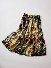 画像をギャラリービューアに読み込む, 四季の草花に花車模様【ティアード】