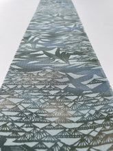 画像をギャラリービューアに読み込む, 格子地紋に暈し型染め【L】