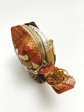 画像をギャラリービューアに読み込む, 七宝地紋に破れ色紙古典柄模様【小】