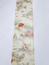 画像をギャラリービューアに読み込む, 川辺の草花模様【六つ釦】