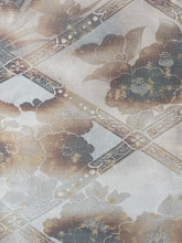 画像をギャラリービューアに読み込む, 菱天井花模様引箔【あずま型 大】