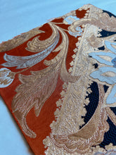 画像をギャラリービューアに読み込む, 菱の唐草花模様(アンティーク)【あずま型 大】上物