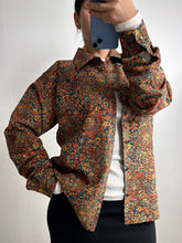 画像をギャラリービューアに読み込む, 手染め絵皿更紗模様【S】