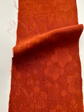 画像をギャラリービューアに読み込む, 梅総地織地紋模様・アンティーク