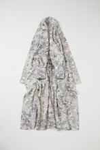 画像をギャラリービューアに読み込む, 御所車に風景模様のり散らし地【六つ釦】